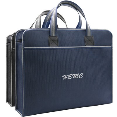 A4 Portable Document Organizer File Document Bag w/ Handle