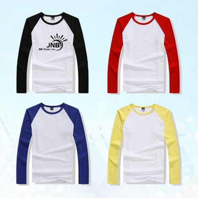 100% Cotton Heavyweight Long Sleeve T-Shirts