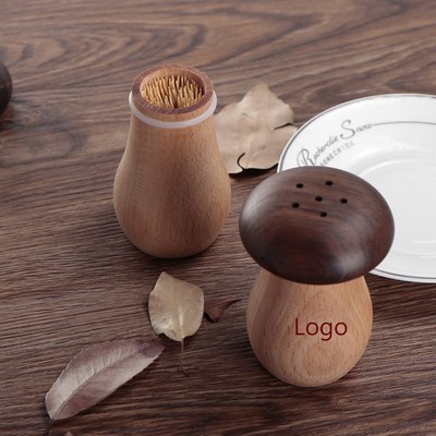 Mushroom Toothpick Holder Dispenser Home Design Decoration