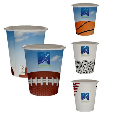 10 oz Full Color Sporty Paper Cup