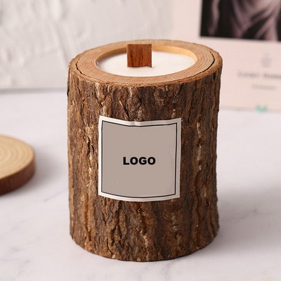 Wood Cup Scented Candle