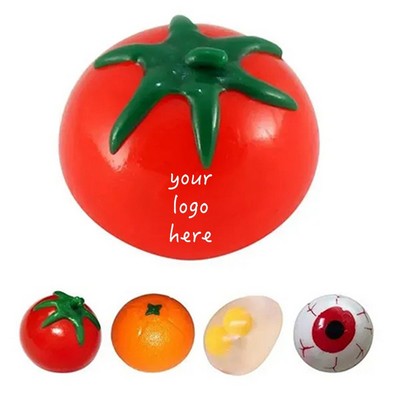 Fruit Tomato Orange Stress Balls