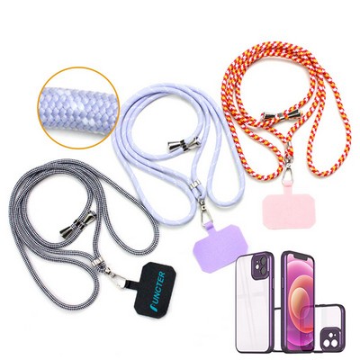 Polyester Phone Lanyard Compatible With All Smart phone