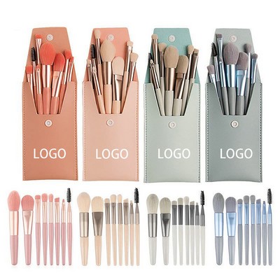 8 PCS Travel Make Up Brush Kit