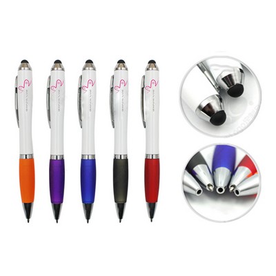 Soft Touch Stylus Ballpoint Pen