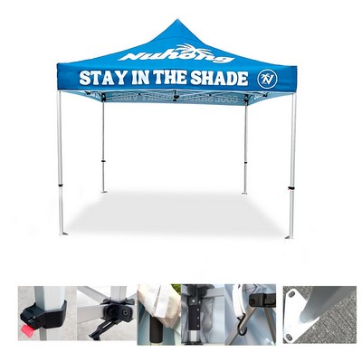 10x10 Pop-Up Canopy Tent with Custom Print