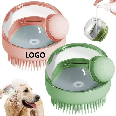 Dog Bath Scrubber Brush