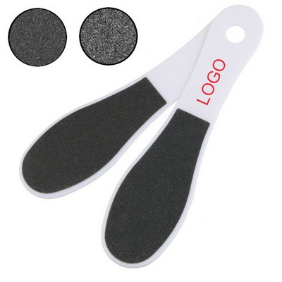 Double-Sided Callus Remover foot file with Plastic Handle