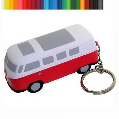 Mini Bus Stress Reliever Keychain