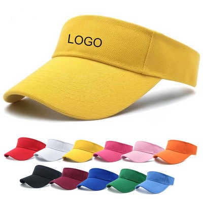 Promo Cotton Blend Twill Sun Visor