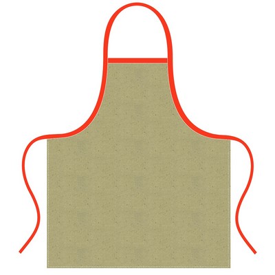 Deluxe Apron 28"x32" -Square corner -100% Natural Cotton Canvas