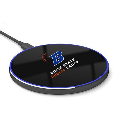 Colorful Lighting Logo 15W Wireless Charger