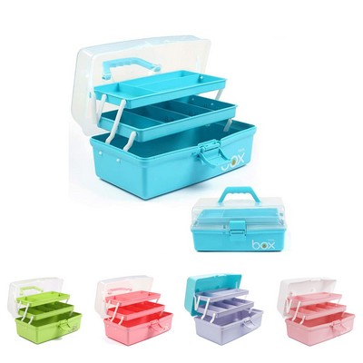 Three-Tier Multi-Use Storage Organizer Box