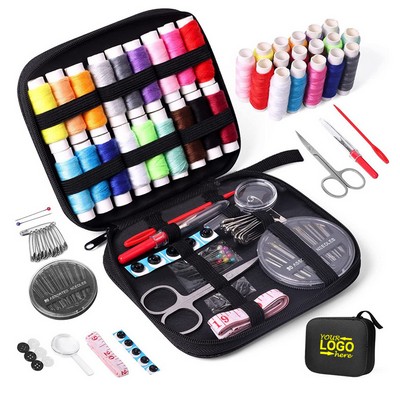 Sewing Kit with Portable Case