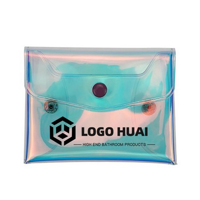 Transparent Laser Coin Purse