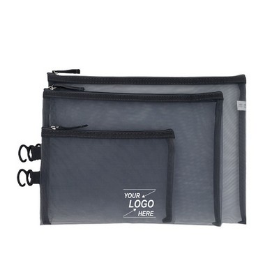 Clear Mesh Document Organizer Bag