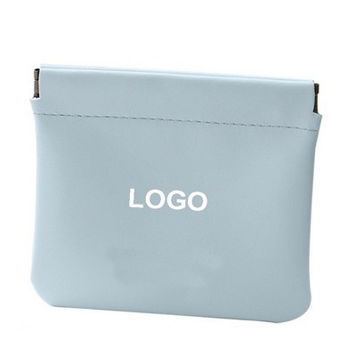 Self-closing Cosmetic Bag Storage Pouch