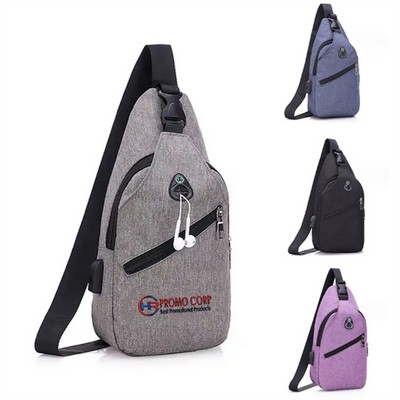 Convertible Travel Crossbody Backpack