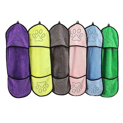 Microfiber Pet Care Dog Towel