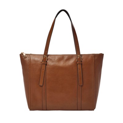 Fossil Carlie Tote Bag Brown Bag