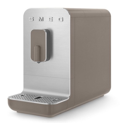 Smeg 50S Retro-Style Automatic Coffee Machine Taupe