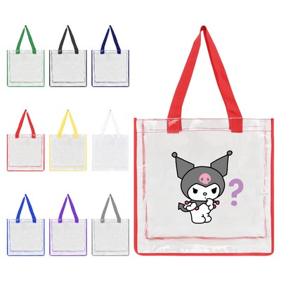 Clear Stadium Tote Bag