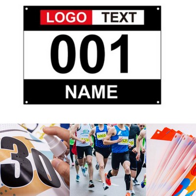 Waterproof Tyvek Race Bib Numbers