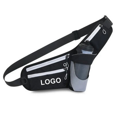 Sports Fitness Water Holder Bottle Waist Bag