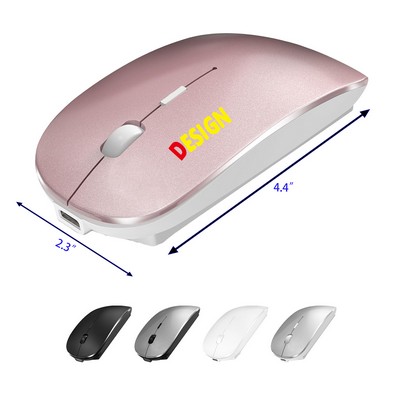 Wireless Mouse Silent Mouse with Dual Mode Switch Mouse