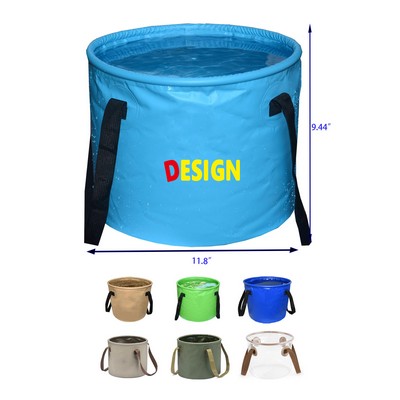 Premium Collapsible Bucket Compact Portable Folding Water Container