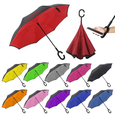 C Handle Reverse Umbrella