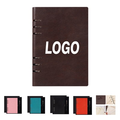 PU Leather Spiral Notebook