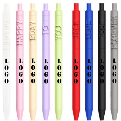 Colorful DIY Alphabet Customizable Ballpoint Pen