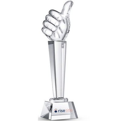 Thumbs Up Award Trophy