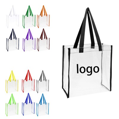 Clear Stadium Tote Bag