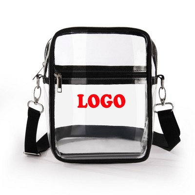 Clear Pvc Crossbody Bag