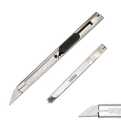 Steel Pen Shaped Knife Letter Opener Detachable Blade