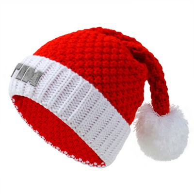 Winter Thick Knitted Christmas Hat