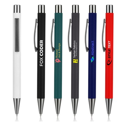 Bowie Soft Rubber Finish ColorJet Full Color Metal Pen