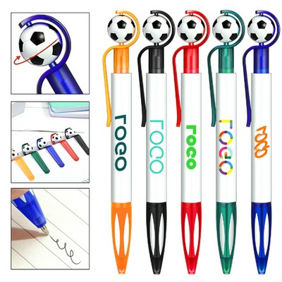 Soccer Themed Ballpoint Pen Gift for Football Fans