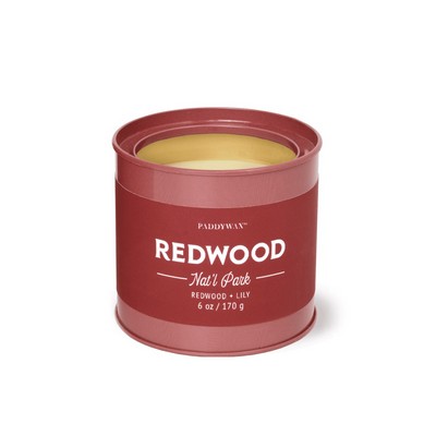 Parks 6 Oz Redwoods Red Glossy Tin - Redwood + Lily