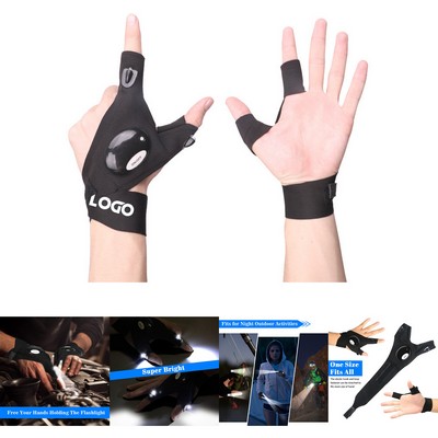 LED Flashlight Gloves