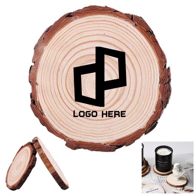 Natural Wood Ring Coaster