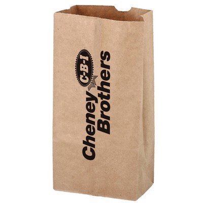 Natural Kraft Paper Popcorn Bag (Size 4 Lb.)