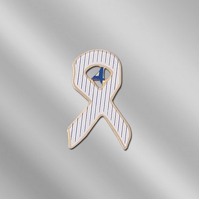 Lou Gehrig's Disease (ALS) Awareness Ribbon Lapel Pin