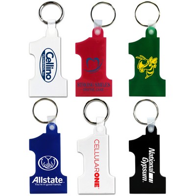 #1 Soft Key Fob (Spot Color)