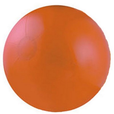 16" Inflatable Solid Orange Beach Ball