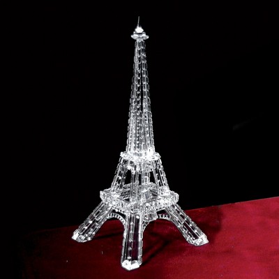 Crystal Eiffel Tower Sculpture (8")