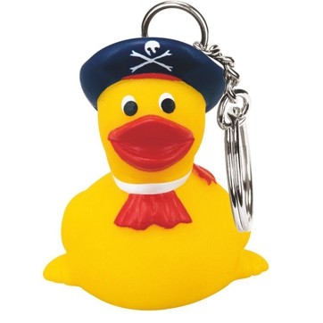 Rubber Pirate Duck Key Chain©