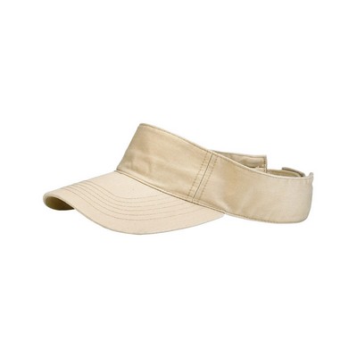 Cotton Twill Washed Soft Visor